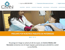 Tablet Screenshot of centromedicodelnoroeste.com